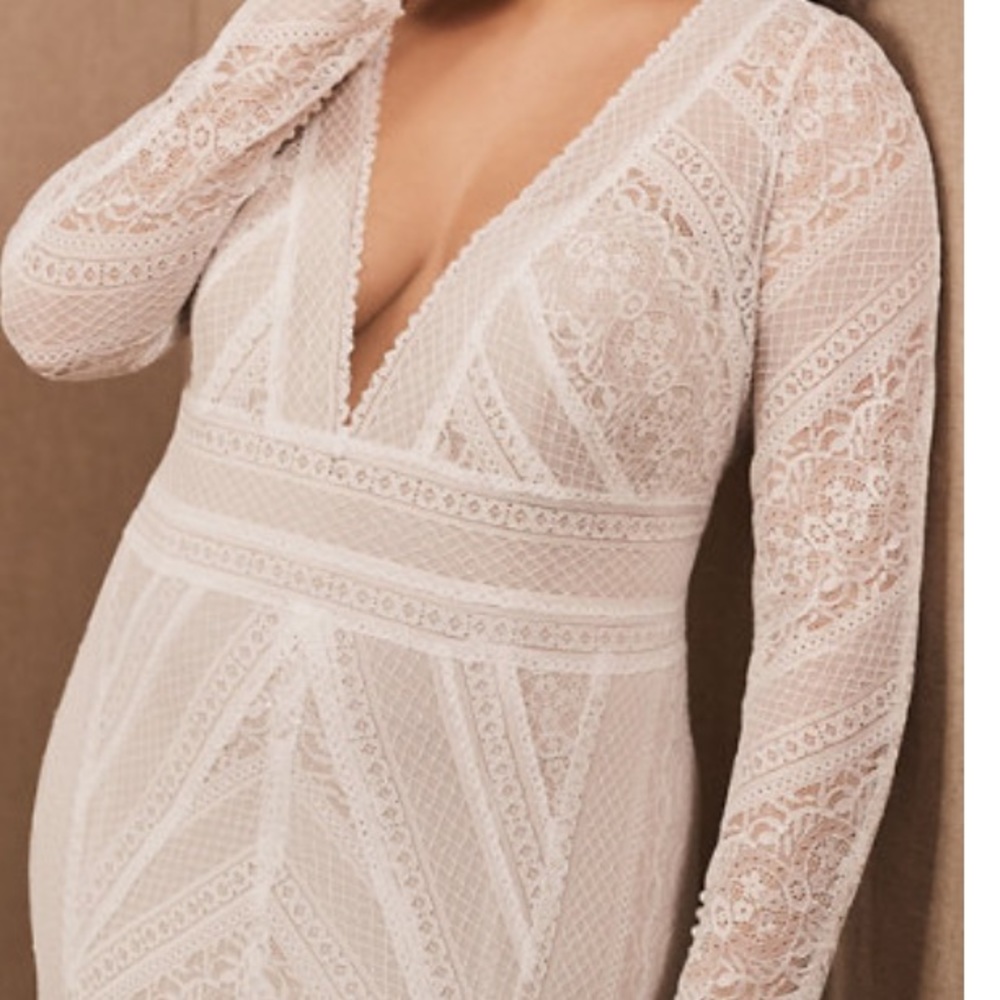 BHLDN Wtoo by Watters Summer Gown Size 12 - Picture 3 of 9